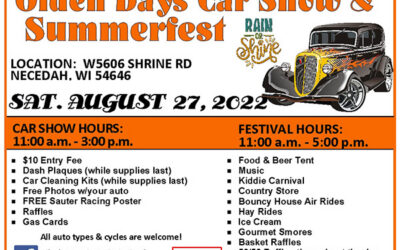 8.27.2022 Olden Days Car Show & Summerfest