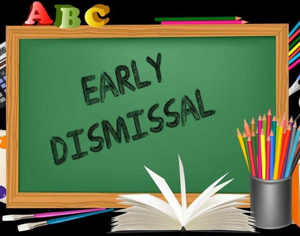 First Quarter - early dismissal sign