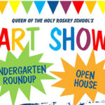 Queen of the HOly Rosary School Art Show, Open House and Kindergarten Roundup May 1, 2024, Necedah WI