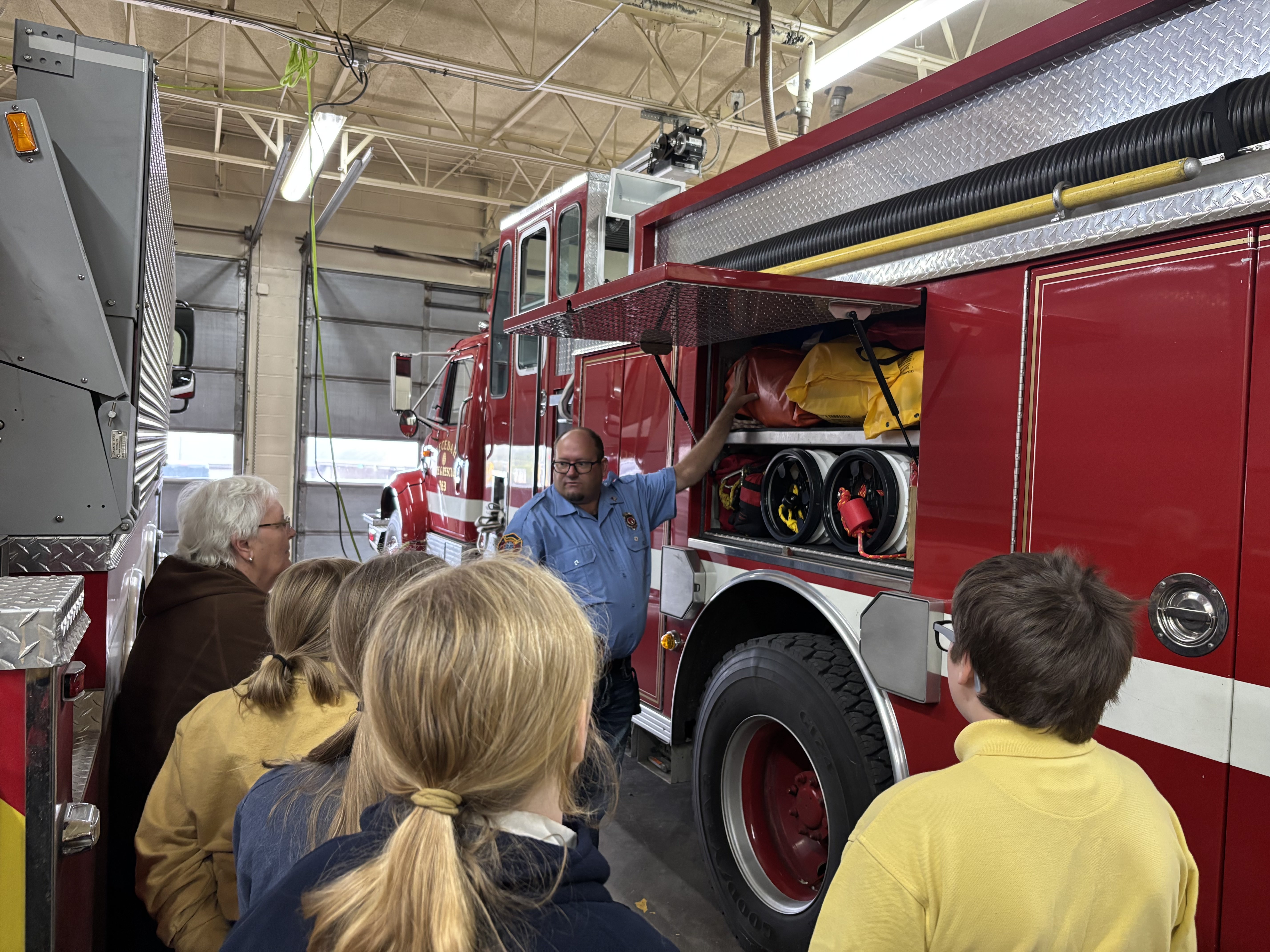 Trip to Necedah Fire Dept – Oct 7, 2025
